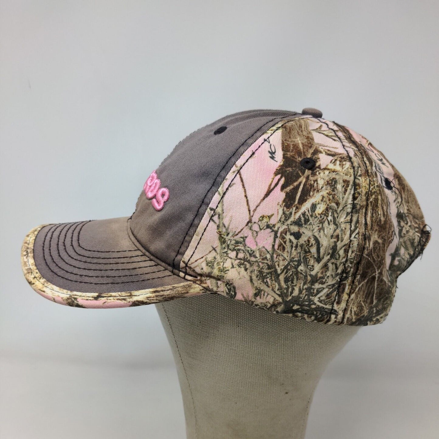 Menard's Women's Strapback Camo Hat Adjustable Embroidered Logo Cotton