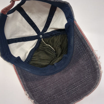 Jewel Shine Moter Oil Slideback Hat Multi OSFA Adjustable Colorblock