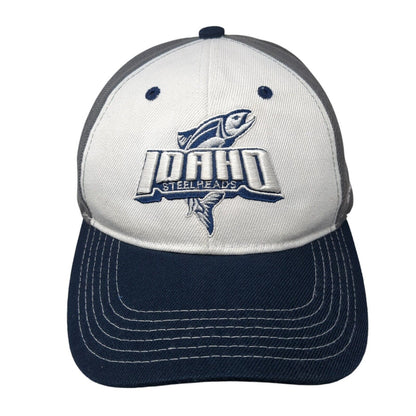 Idaho Steelheads Strapback Hat Multicolor Size OSFA Embroidered Logo
