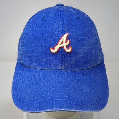Atlanta Braves MLB American Needle Blue Baseball Cap One Size Slideback Logo Hat