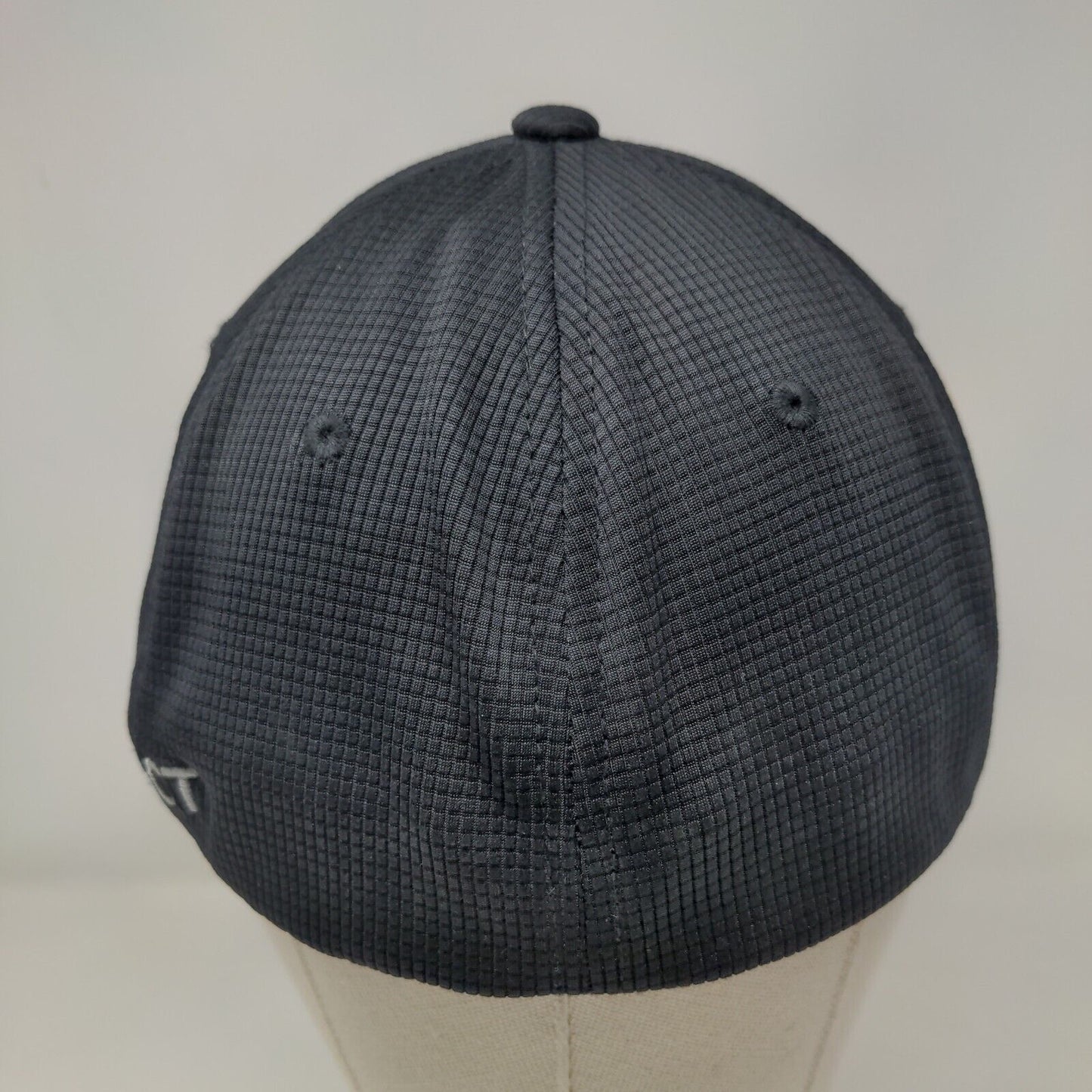 Sport-Tek Fitted Hat Black L/XL Embroidered Tezseract Flexfit 6 Panel
