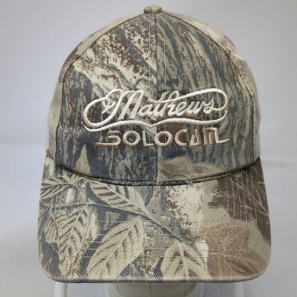 Mathews Snapback Green One Size SOLOCAM Camo Made in USA Archery Bow Hunting Hat