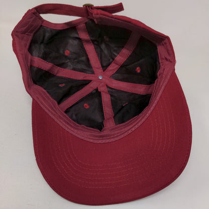 Killin' It Slideback Hat Red OS Adjustable Embroidered Vented Holes 6 Panel