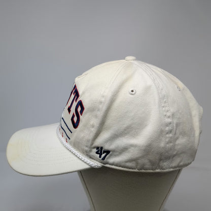 New York Giants NFL '47 5 Panel White One Size Hat Rope Football Helmet Logo
