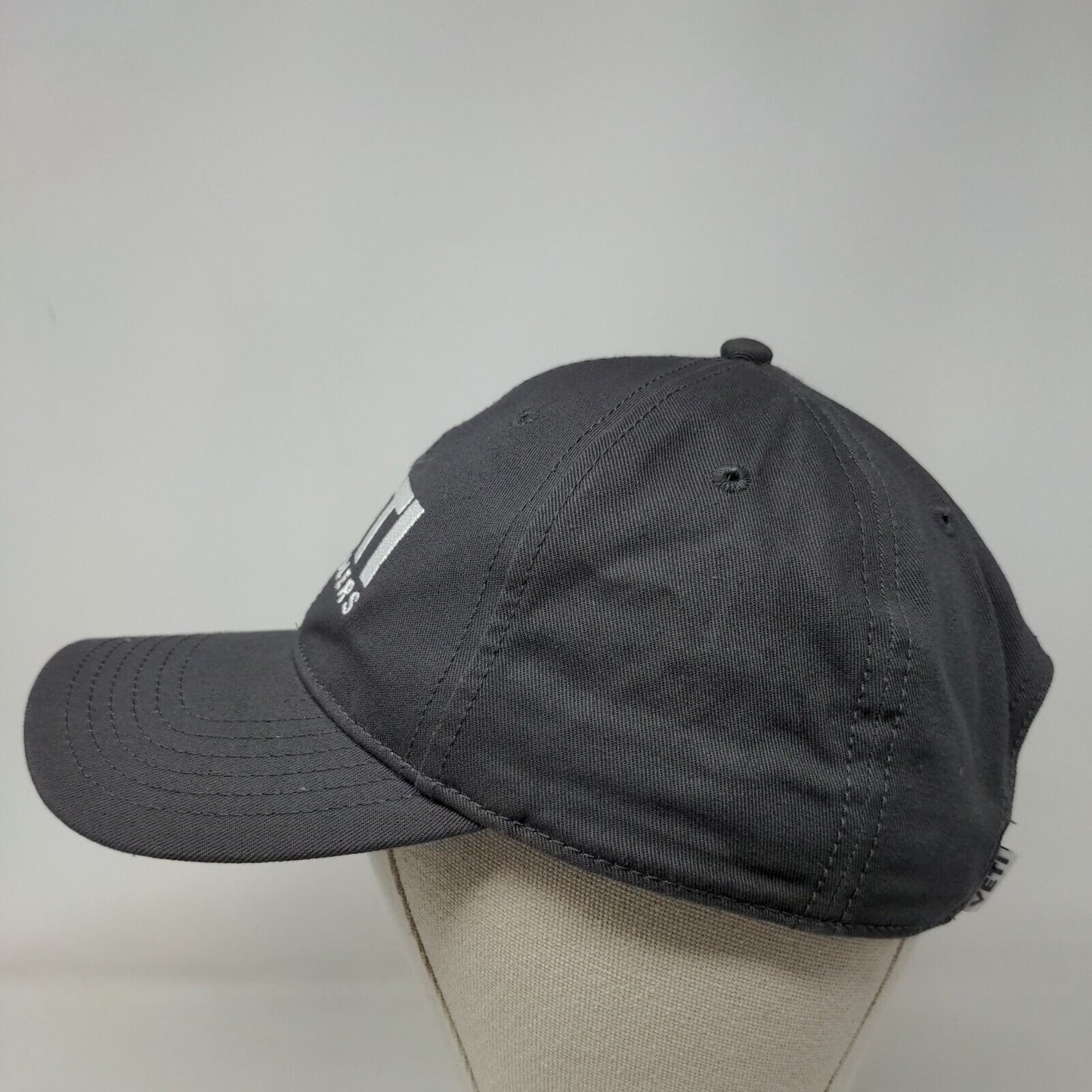YETI Coolers Slideback Hat Gray One Size Embroidered Adjustable 6 Panel