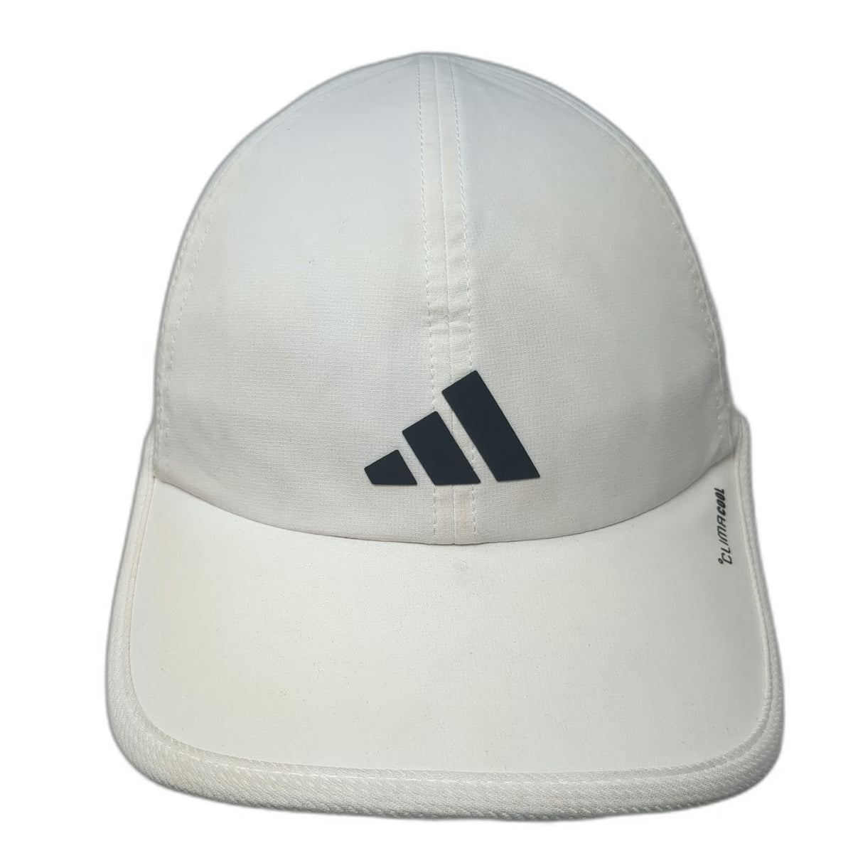 Adidas Baseball Cap White OSFM ClimaCool Perforated Slideback Performance Hat