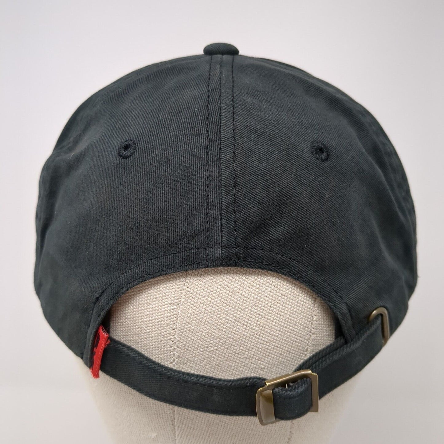 EVS Patch Slideback Hat Black One Size Adjustable Solid 6 Panel Outdoor