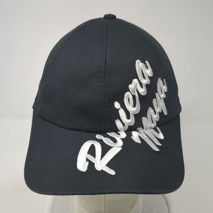 Riviera Maya Mexico Baseball Cap Black OS Adjustable Embroidered Expressate