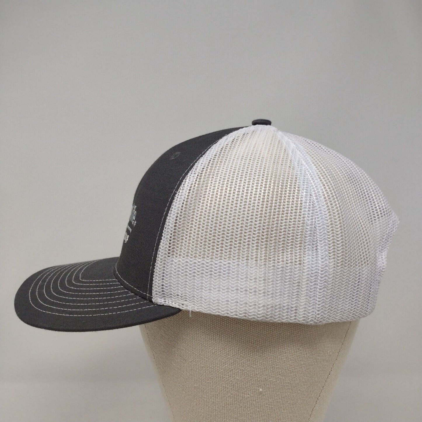 Young Life West ADA Golf Snapback Trucker Hat Gray OSFA Mesh Back