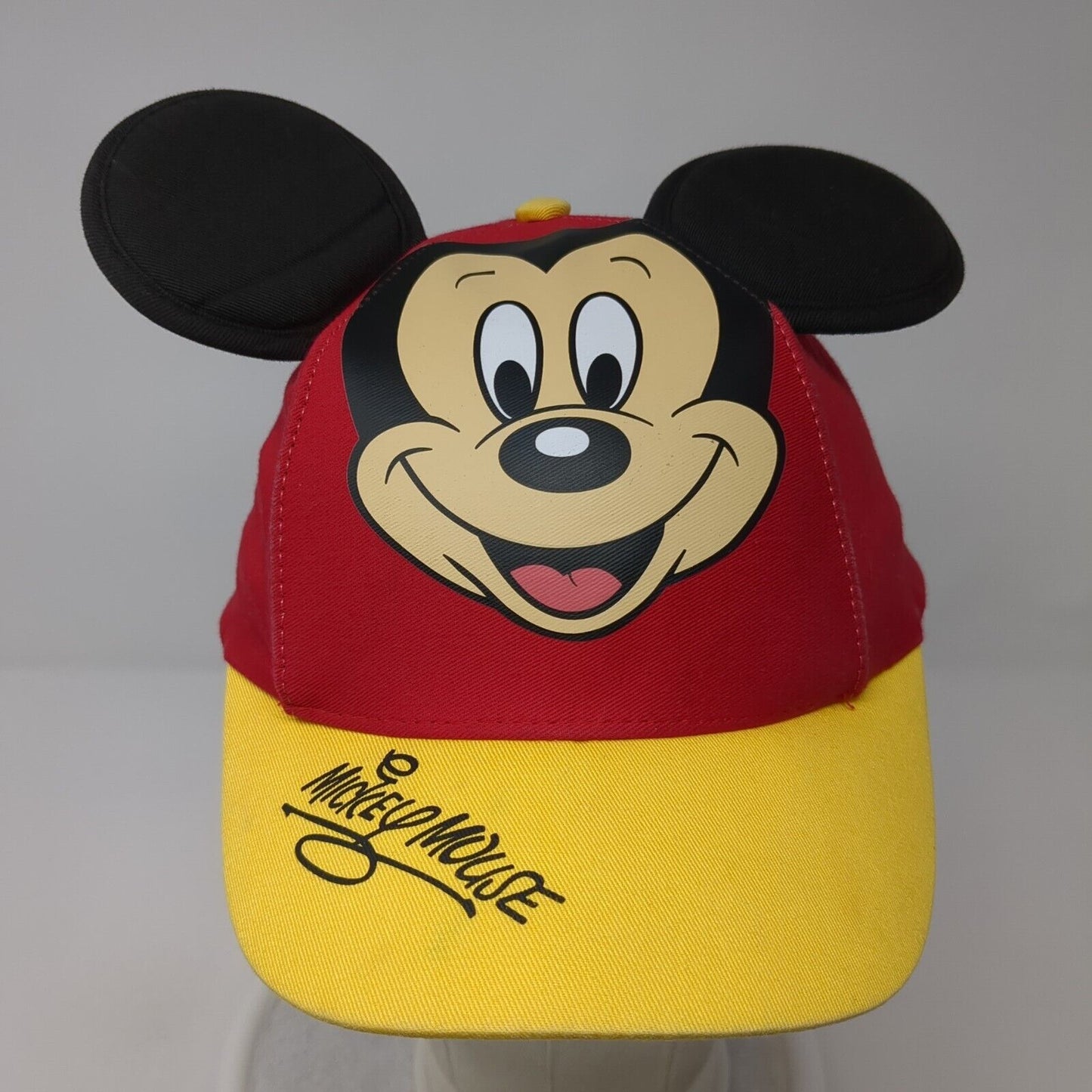 Mickey Mouse Ears Youth Snapback Hat Multicolor One Size Adjustable Disney Parks