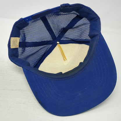 Trucker Hat Blue White 1987 Northwest Open Cribbage Tournament Skunk Vintage