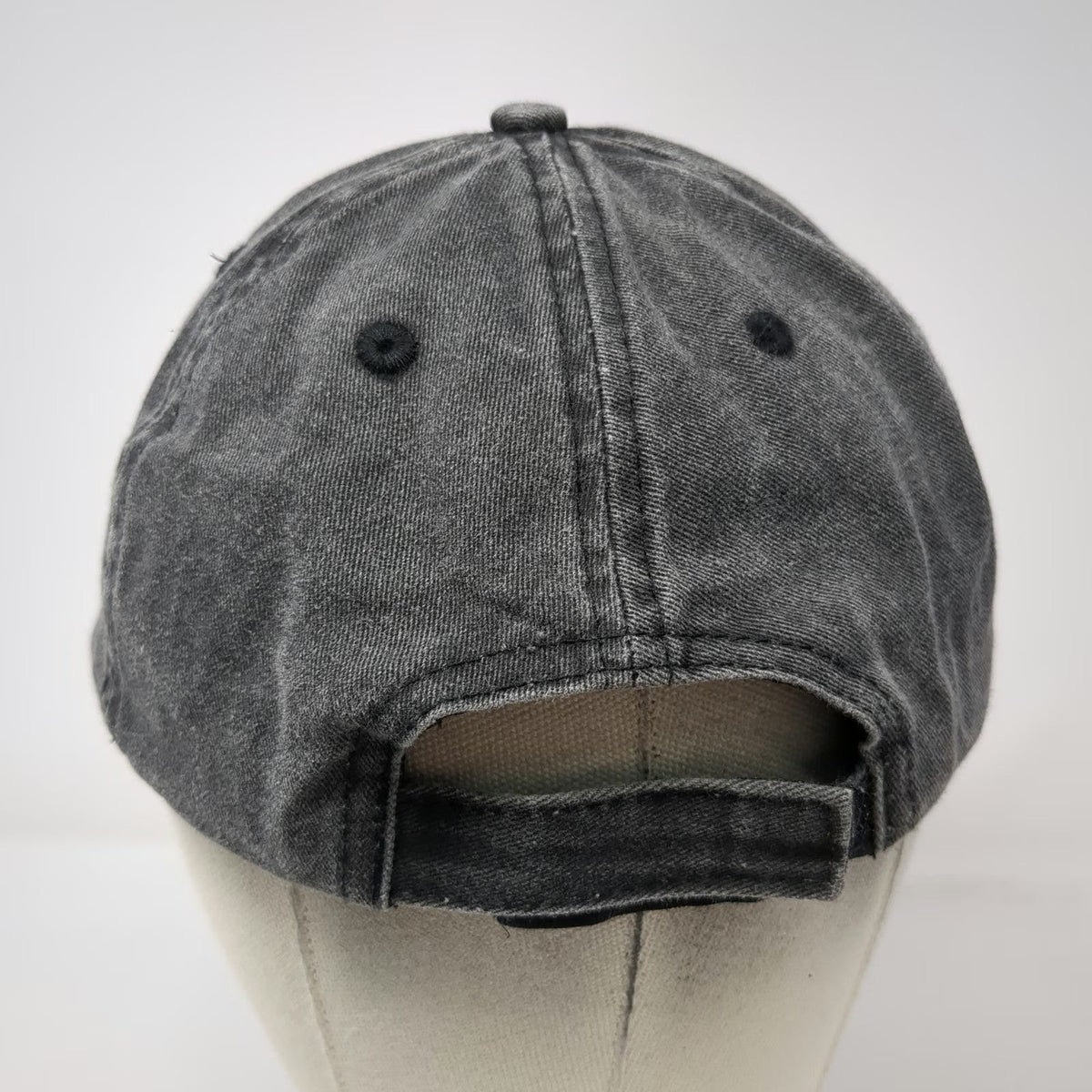 Lucky 7 Wildwood New Jersey Baseball Cap Gray One Size Strapback Embroidered Hat