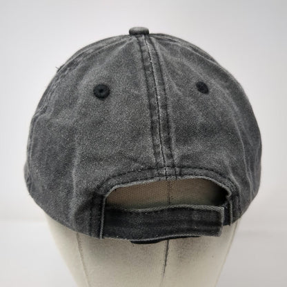 Lucky 7 Wildwood New Jersey Baseball Cap Gray One Size Strapback Embroidered Hat