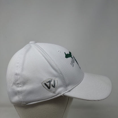 Spartans Will Fitted Hat White OSFA Embroidered Solid Top of the World
