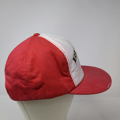 Ruger 5 Panel Red White One Size Hat Snapback Firearm Logo Eagle Graphic Vintage