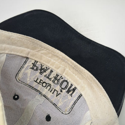 Tequila Patron Baseball Cap Black One Size Two Tone Simply Perfect Patch Hat