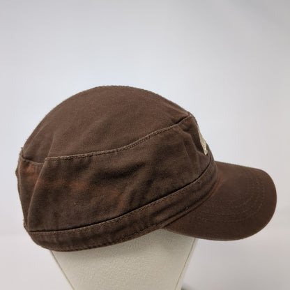 Lake Walcott Cadet Army Cap Brown One Size Adjustable Embroidered Otto Cotton