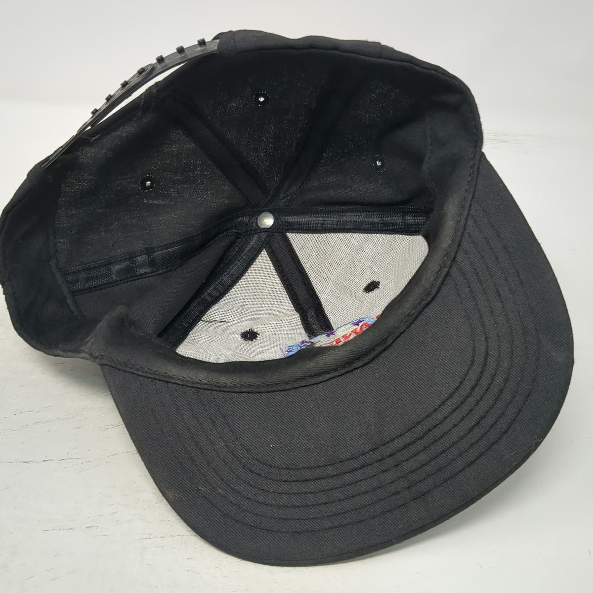 Planet Hollywood Snapback Hat Black One Size Reno Embroidered Logo Vintage USA