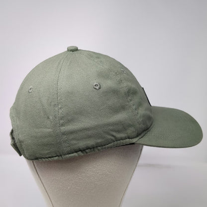 Carhartt Baseball Cap Green One Size Canvas Logo Patch Strapback Workwear Hat
