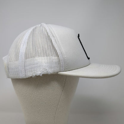 OTTO Trucker Hat White One Size Truly Vodka Seltzer Beverage Patch Mesh Back