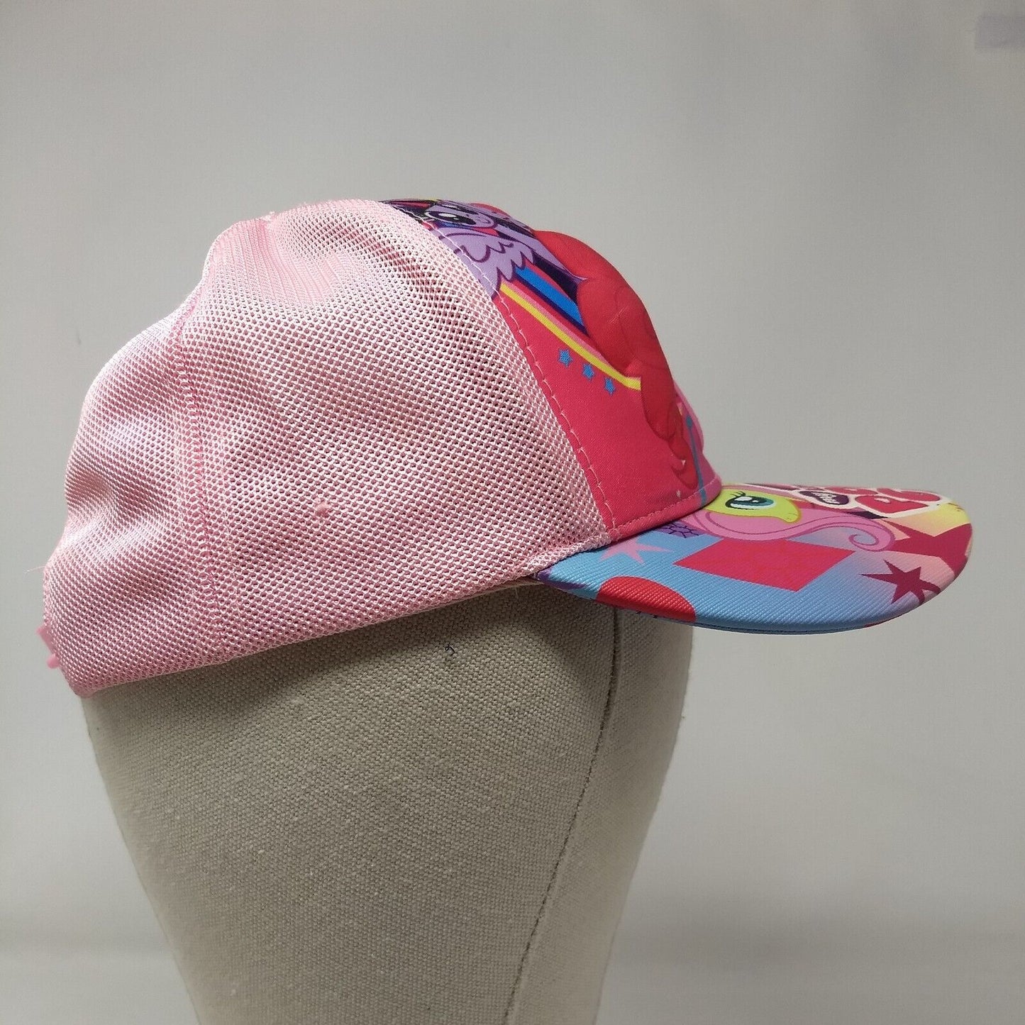My Little Pony Snapback Trucker Hat Multi One Size Adjustable Mesh Back