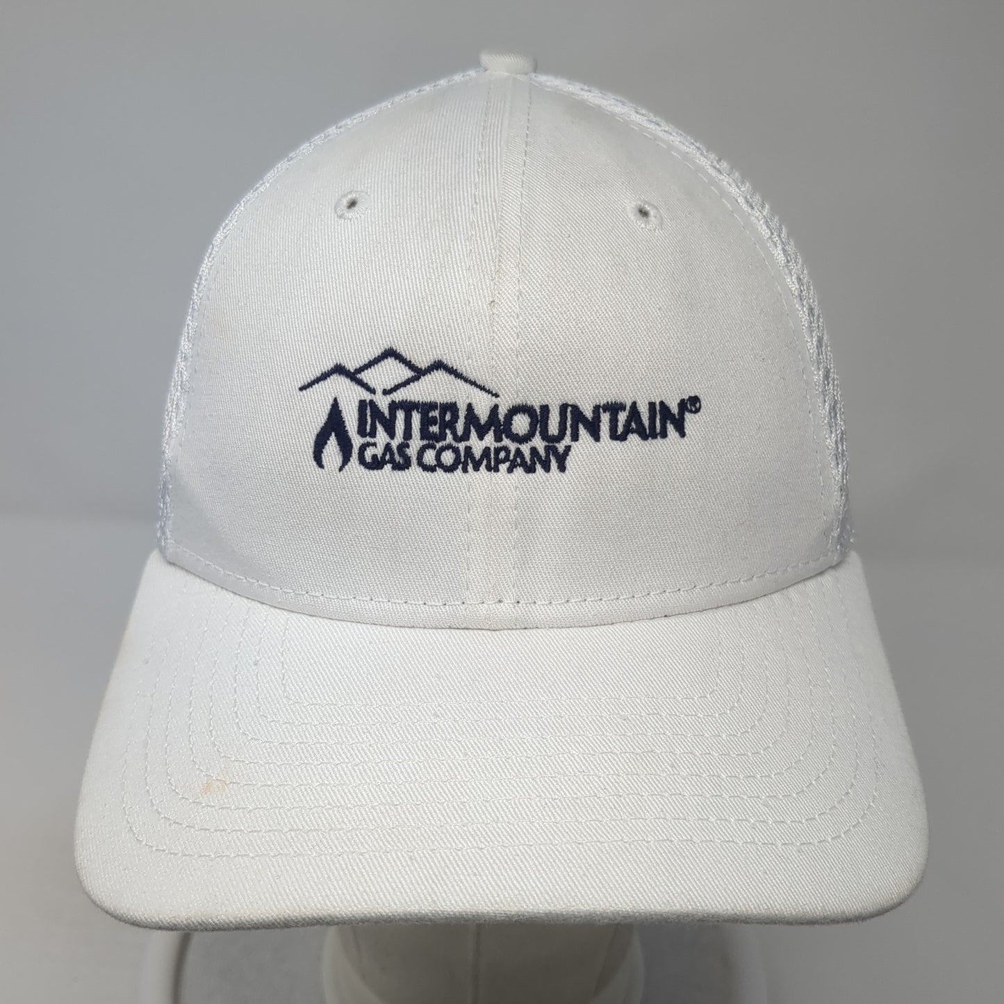Intermountain Gas Company Fitted Hat White Medium Embroidered New Era