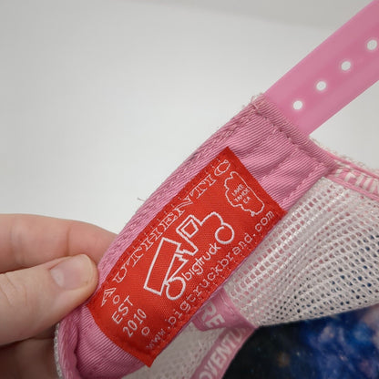 Big Truck Snapback Trucker Hat Multicolor 54cm Adjustable Embroidered Mesh Back