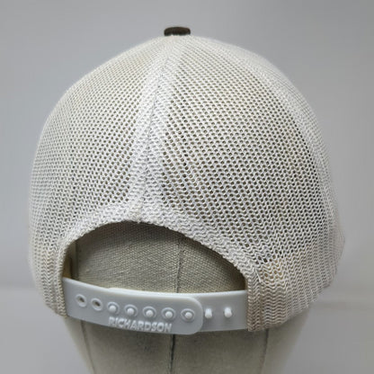 Richardson Trucker Hat Black One Size Brunson Masonry Mesh Snapback Style 112