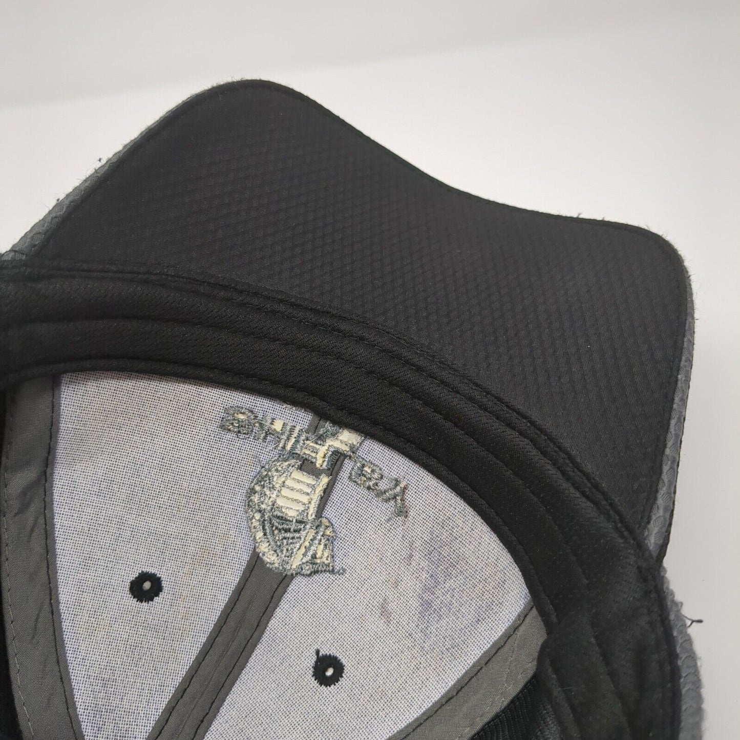 Shelby Cobra Snake Strapback Hat Black One Size Embroidered Colorblock