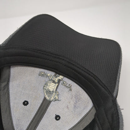Shelby Cobra Snake Strapback Hat Black One Size Embroidered Colorblock