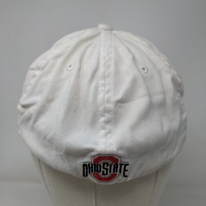 Nike Classic99 Dri Fit Men's Fitted Hat White M/L Ohio State Buckeyes Logo