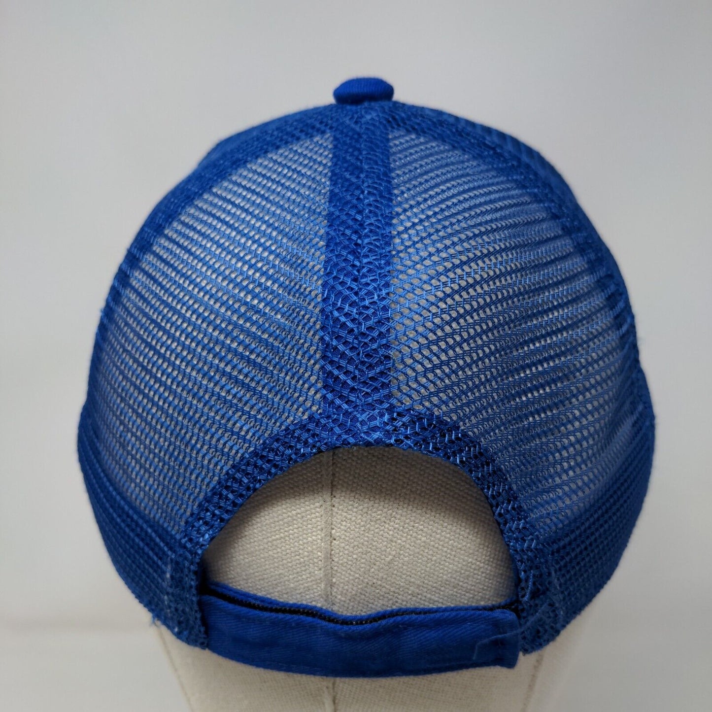 NFL Pro Bowl 17 Strapback Mesh Back Hat Blue Embroidered Logo Adjustable