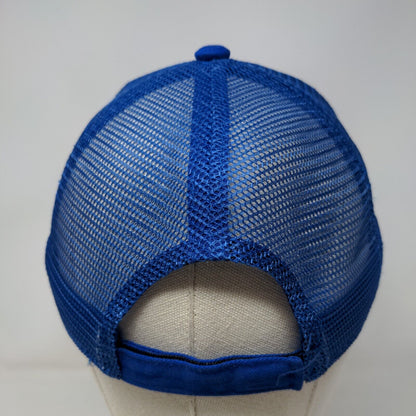 NFL Pro Bowl 17 Strapback Mesh Back Hat Blue Embroidered Logo Adjustable