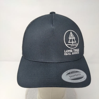 Lone Tree Real Estate Snapback Trucker Hat Black One Size The Classics Yupoong
