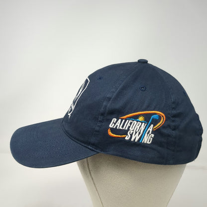 Keycap Baseball Cap Blue White One Size Canadian Tour Golf California Swing Hat