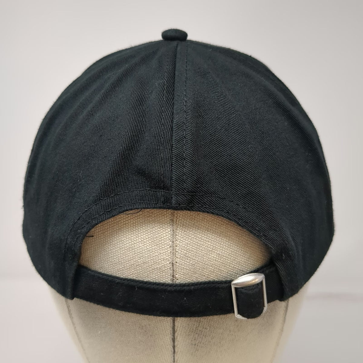 Baseball Cap Black One Size Palm Beach Leisure Club Embroidered Slideback Hat