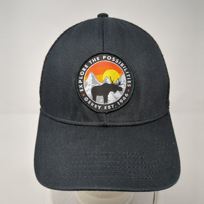 Explore The Possibilities Fitted Mesh Back Trucker Hat Black L/XL Gerry