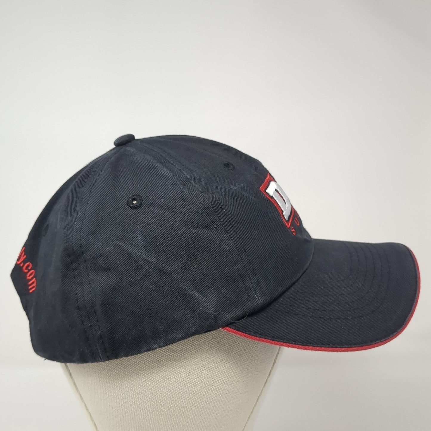 D&B Supply Slideback Hat Black One Size Adjustable Embroidered Buck's Bags