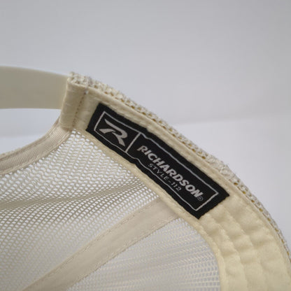 Seneca Snapback 112 Trucker Hat Brown OSFA Adjustable Mesh Back Richardson