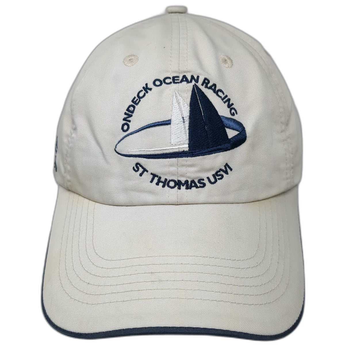 Gear For Sports Baseball Cap Beige One Size Ondeck Ocean Racing USVI Sailing Hat