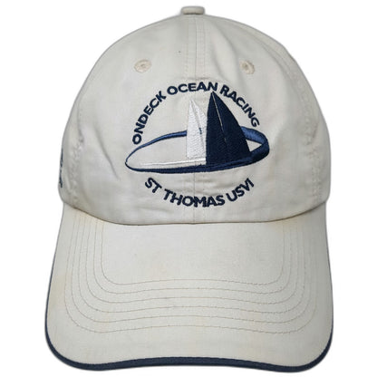 Gear For Sports Baseball Cap Beige One Size Ondeck Ocean Racing USVI Sailing Hat