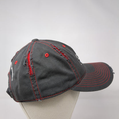 36th All American 400 Strapback Hat Gray One Size Adjustable District