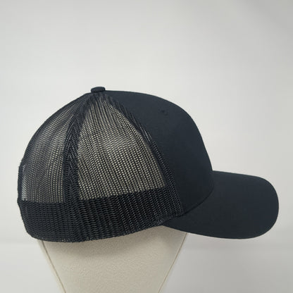 Pinnacle Electric Inc. Snapback Trucker Hat Black One Size Mesh Back