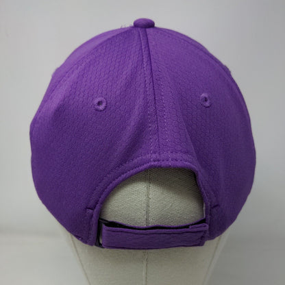 Adidas Women's Strapback Golf Hat Purple OSFW Adjustable Embroidered Polyester