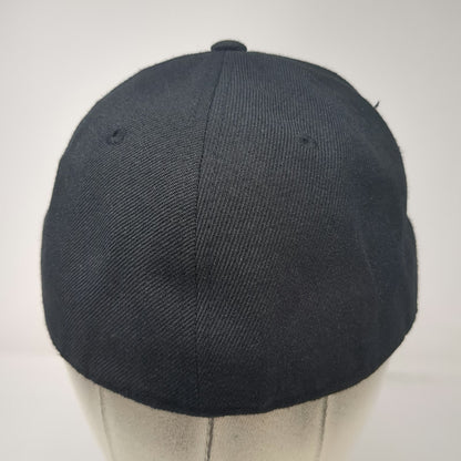 KB Ethos Baseball Cap Black 7 1/8 JB Auto Glass Fitted Embroidered Logo Hat