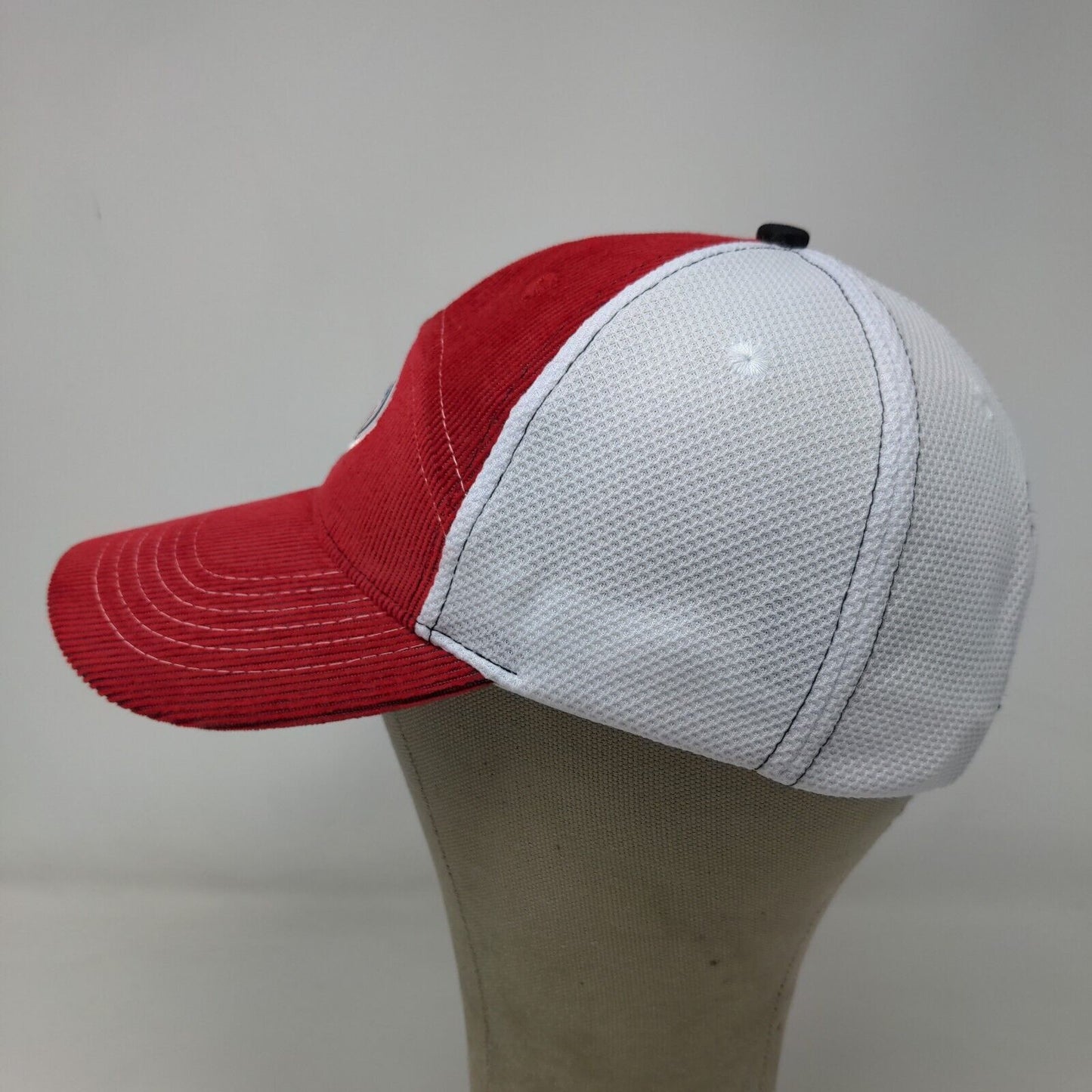 NASCAR Xfinity Comcast Series Men's Strapback Hat Red White NBC Logo