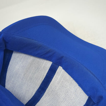 Jewel Inc Blue Snapback Hat One Size Nylon Patch Logo Unstructured 6 Panel