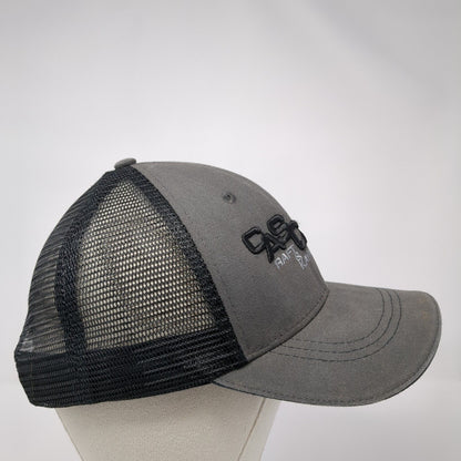 Cascade Raft & Kayak Snapback Trucker Hat Gray One Size Mesh Back