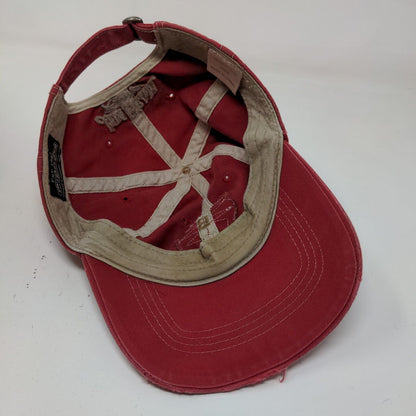 Jim Beam Racing Men's Slideback Hat Red OSFA Robby Gordon Motorsports Logo