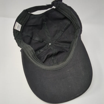 Crown Bling Rhinestone Slideback Hat Black One Size Adjustable 6 Panel